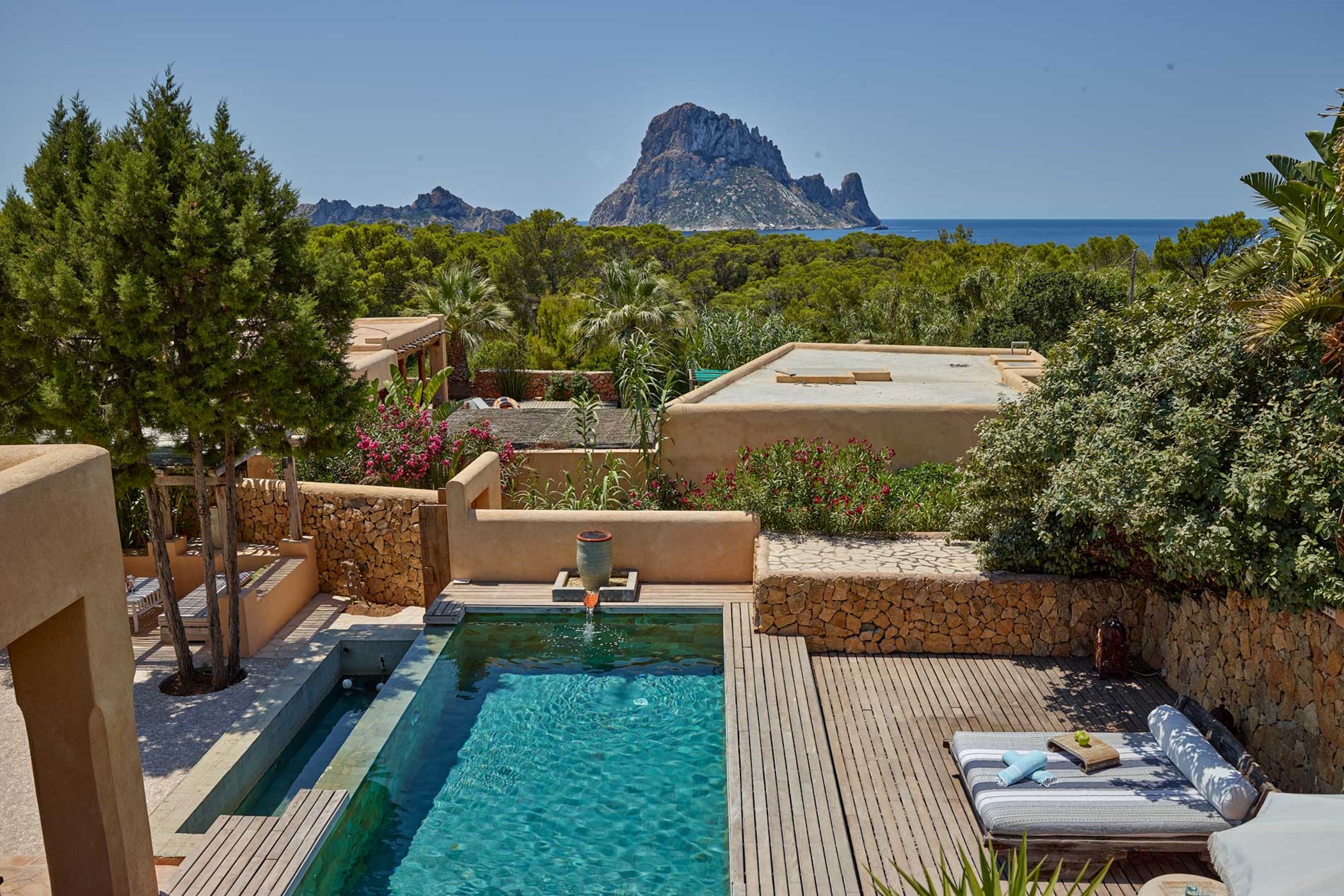 A tranquil oasis with majestic Es Vedra & sunset views