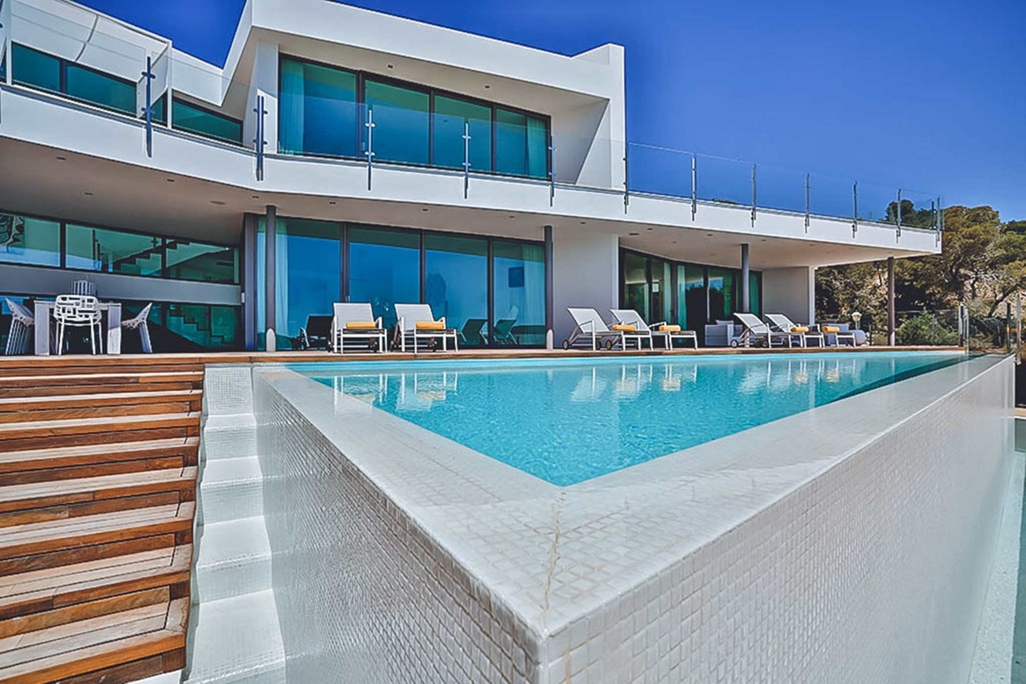 A stylish modern villa with unforgettable sea views