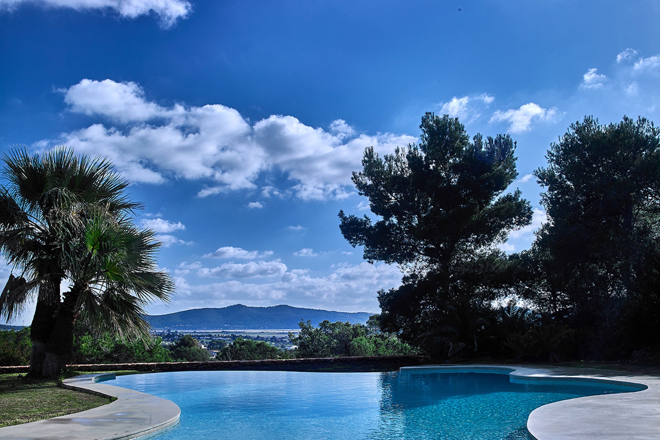 Modern finca with amazing sea views and large outdoor space for relaxing.